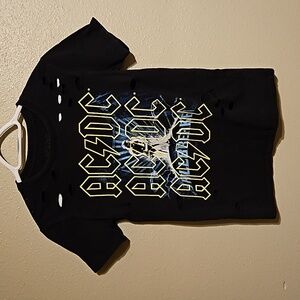 ACDC 1996 Ball breaker tour shirt sz small Thrashed